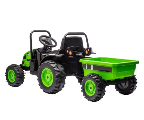 Milly Mally Jeździk na akumulator Traktor z przyczepą Farmer Green Milly Mally Jeździk na akumulator Traktor z przyczepą Farmer Green