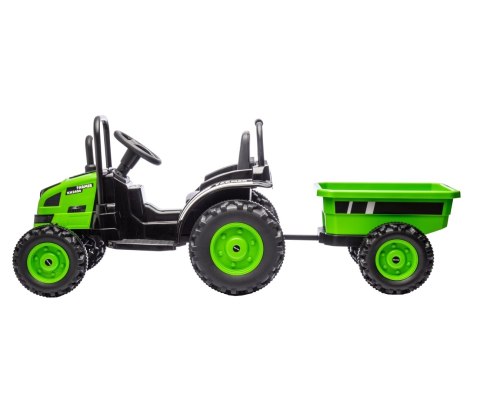 Milly Mally Jeździk na akumulator Traktor z przyczepą Farmer Green Milly Mally Jeździk na akumulator Traktor z przyczepą Farmer Green