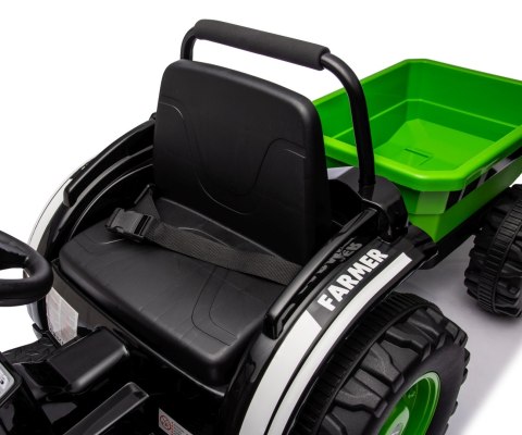 Milly Mally Jeździk na akumulator Traktor z przyczepą Farmer Green Milly Mally Jeździk na akumulator Traktor z przyczepą Farmer Green