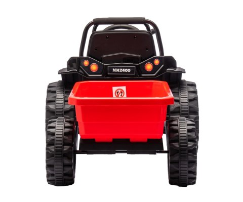 Milly Mally Jeździk na akumulator Traktor z przyczepą Farmer Red Milly Mally Jeździk na akumulator Traktor z przyczepą Farmer Red