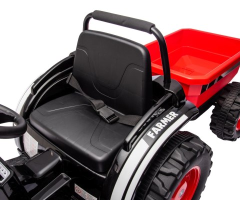 Milly Mally Jeździk na akumulator Traktor z przyczepą Farmer Red Milly Mally Jeździk na akumulator Traktor z przyczepą Farmer Red