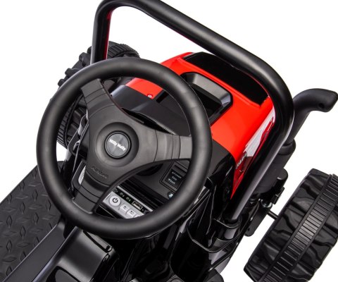 Milly Mally Jeździk na akumulator Traktor z przyczepą Farmer Red Milly Mally Jeździk na akumulator Traktor z przyczepą Farmer Red