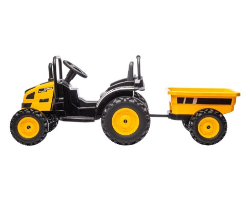 Milly Mally Jeździk na akumulator Traktor z przyczepą Farmer Yellow Milly Mally Jeździk na akumulator Traktor z przyczepą Farmer Yellow