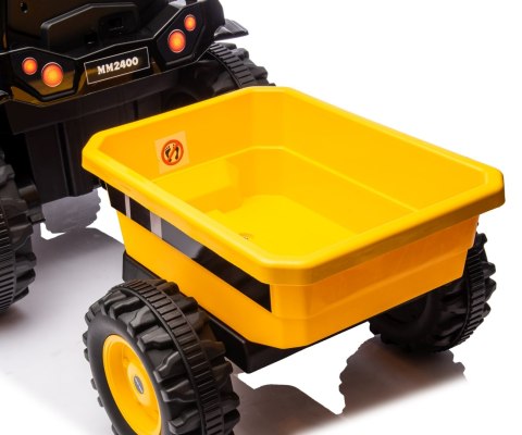 Milly Mally Jeździk na akumulator Traktor z przyczepą Farmer Yellow Milly Mally Jeździk na akumulator Traktor z przyczepą Farmer Yellow
