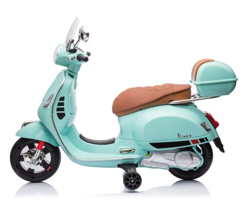 Milly Mally Jeździk na akumulator Vespa GTS Super Mint Milly Mally Jeździk na akumulator Vespa GTS Super Mint