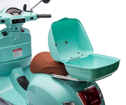 Milly Mally Jeździk na akumulator Vespa GTS Super Mint Milly Mally Jeździk na akumulator Vespa GTS Super Mint
