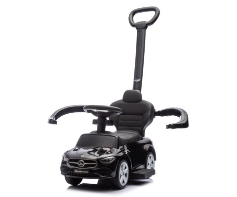 Jeździk z rączką MERCEDES C-Class Black Milly Mally Jeździk z rączką MERCEDES C-Class Black Milly Mally