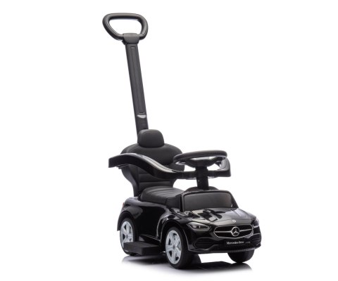 Jeździk z rączką MERCEDES C-Class Black Milly Mally Jeździk z rączką MERCEDES C-Class Black Milly Mally