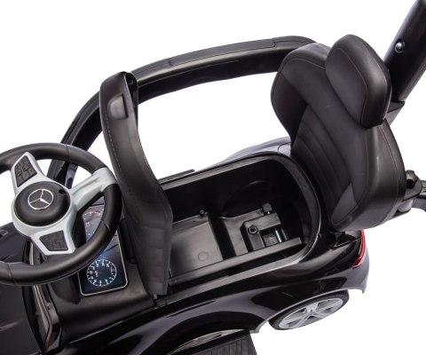 Jeździk z rączką MERCEDES C-Class Black Milly Mally Jeździk z rączką MERCEDES C-Class Black Milly Mally
