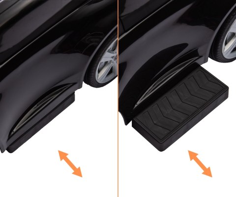 Jeździk z rączką MERCEDES C-Class Black Milly Mally Jeździk z rączką MERCEDES C-Class Black Milly Mally