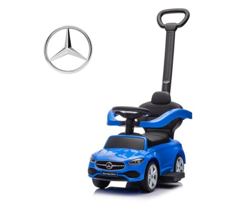 Jeździk z rączką MERCEDES C-Class Blue Milly Mally Jeździk z rączką MERCEDES C-Class Blue Milly Mally