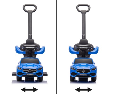 Jeździk z rączką MERCEDES C-Class Blue Milly Mally Jeździk z rączką MERCEDES C-Class Blue Milly Mally