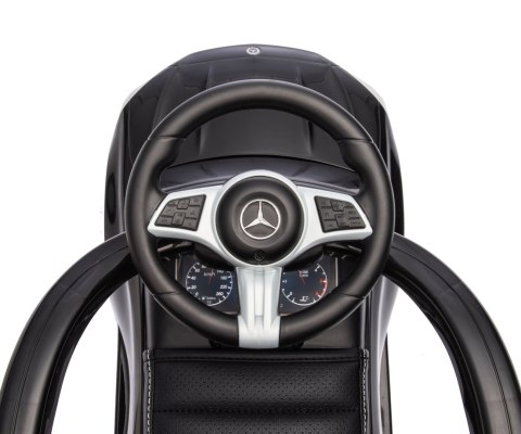 Jeździk z rączką MERCEDES C-Class Deluxe Black Milly Mally Jeździk z rączką MERCEDES C-Class Deluxe Black Milly Mally
