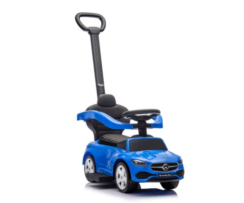 Jeździk z rączką MERCEDES C-Class Deluxe Blue Milly Mally Jeździk z rączką MERCEDES C-Class Deluxe Blue Milly Mally
