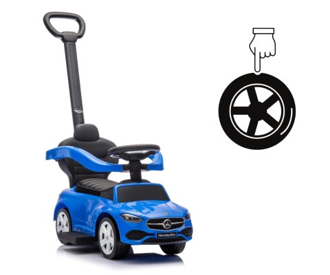 Jeździk z rączką MERCEDES C-Class Deluxe Blue Milly Mally Jeździk z rączką MERCEDES C-Class Deluxe Blue Milly Mally