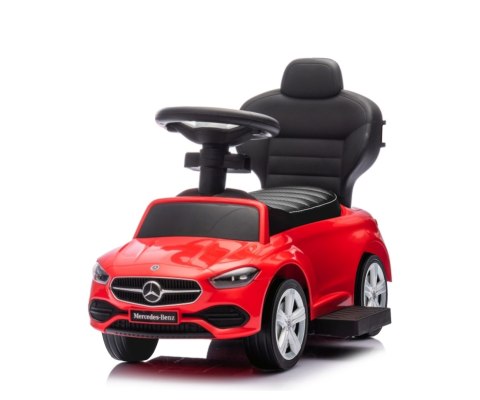 Jeździk z rączką MERCEDES C-Class Deluxe Red Milly Mally Jeździk z rączką MERCEDES C-Class Deluxe Red Milly Mally