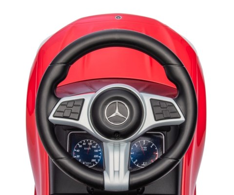 Jeździk z rączką MERCEDES C-Class Deluxe Red Milly Mally Jeździk z rączką MERCEDES C-Class Deluxe Red Milly Mally
