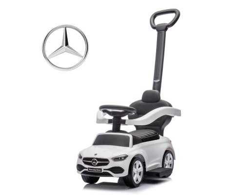 Jeździk z rączką MERCEDES C-Class Deluxe White Milly Mally Jeździk z rączką MERCEDES C-Class Deluxe White Milly Mally