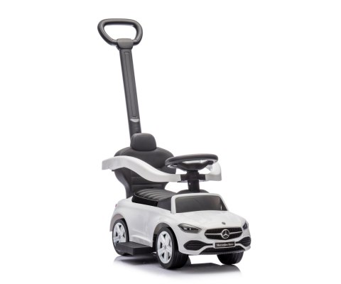Jeździk z rączką MERCEDES C-Class Deluxe White Milly Mally Jeździk z rączką MERCEDES C-Class Deluxe White Milly Mally