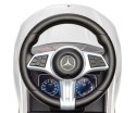 Jeździk z rączką MERCEDES C-Class Deluxe White Milly Mally