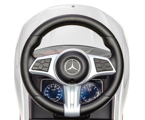 Jeździk z rączką MERCEDES C-Class Deluxe White Milly Mally Jeździk z rączką MERCEDES C-Class Deluxe White Milly Mally
