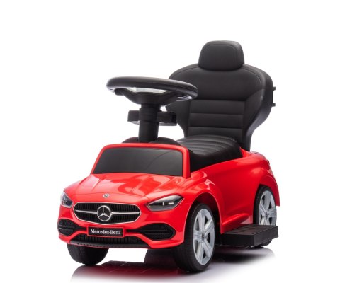Jeździk z rączką MERCEDES C-Class Red Milly Mally Jeździk z rączką MERCEDES C-Class Red Milly Mally
