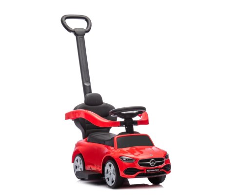 Jeździk z rączką MERCEDES C-Class Red Milly Mally Jeździk z rączką MERCEDES C-Class Red Milly Mally