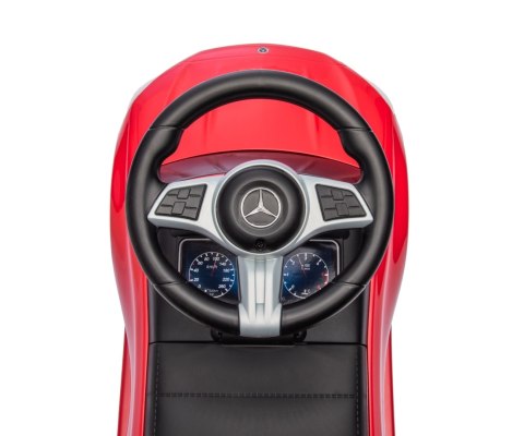 Jeździk z rączką MERCEDES C-Class Red Milly Mally Jeździk z rączką MERCEDES C-Class Red Milly Mally