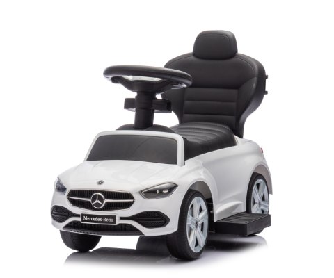Jeździk z rączką MERCEDES C-Class White Milly Mally Jeździk z rączką MERCEDES C-Class White Milly Mally