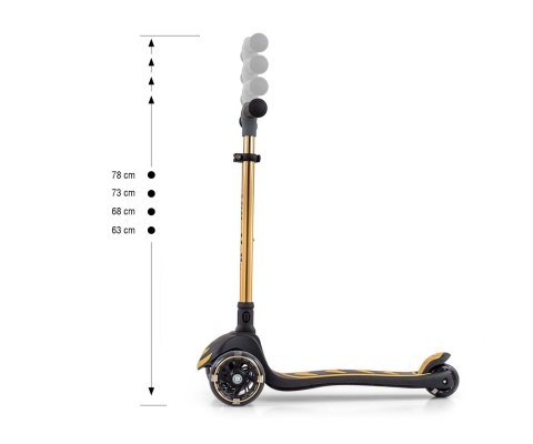 Hulajnoga trójkołowa Scooter Boogie Golden Milly Mally Hulajnoga trójkołowa Scooter Boogie Golden Milly Mally