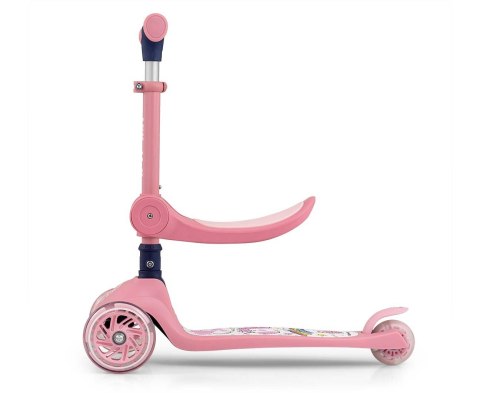Milly Mally Hulajnoga trójkołowa Fuzzy Pink Milly Mally Hulajnoga trójkołowa Fuzzy Pink