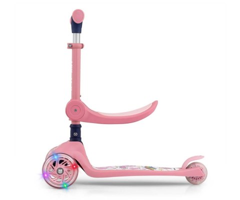 Milly Mally Hulajnoga trójkołowa Fuzzy Pink Milly Mally Hulajnoga trójkołowa Fuzzy Pink