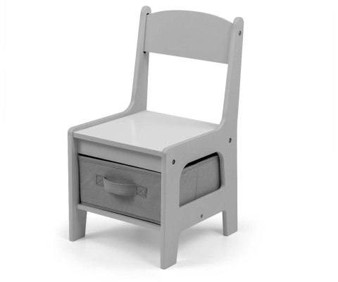 Zestaw mebli - Stolik i dwa krzesełka Sven Grey Milly Mally Zestaw mebli - Stolik i dwa krzesełka Sven Grey Milly Mally