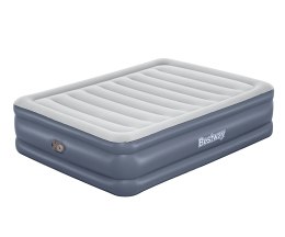 Bestway 6713I Materac dmuchany turystyczny z wbudowaną pompą powietrza Tritech Queen 2.03m x 1.52m x