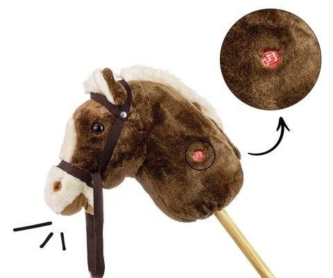 Milly Mally Hobby Koń na Kiju Dark Brown Milly Mally Hobby Koń na Kiju Dark Brown