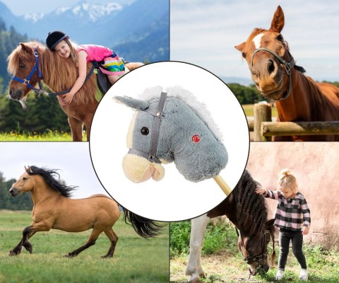 Milly Mally Hobby Koń na Kiju Grey Milly Mally Hobby Koń na Kiju Grey