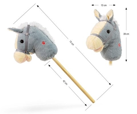 Milly Mally Hobby Koń na Kiju Grey Milly Mally Hobby Koń na Kiju Grey