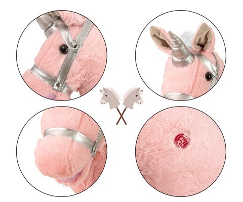 Milly Mally Hobby Koń na Kiju Light Pink Milly Mally Hobby Koń na Kiju Light Pink