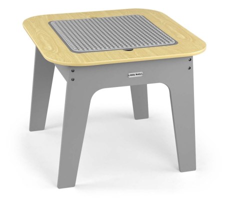 Milly Mally Zestaw mebli dla dzieci Olaf Blocks - Stolik i dwa krzesełka Dark Grey Milly Mally Zestaw mebli dla dzieci Olaf Blocks - Stolik i dwa krzesełka Dark Grey