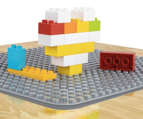 Milly Mally Zestaw mebli dla dzieci Olaf Blocks - Stolik i dwa krzesełka Dark Grey Milly Mally Zestaw mebli dla dzieci Olaf Blocks - Stolik i dwa krzesełka Dark Grey