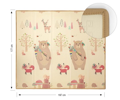 Milly Mally Mata piankowa składana Play Woods T1