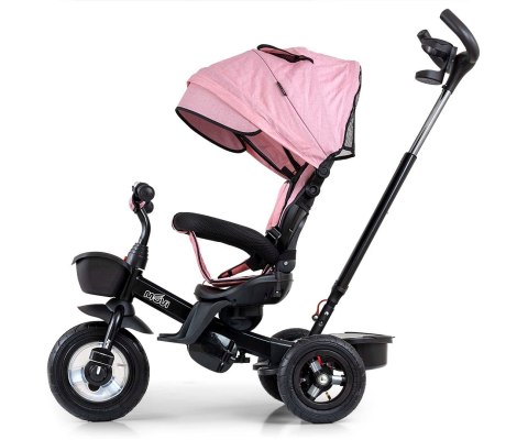 Milly Mally Tricycle Movi Black-Pink