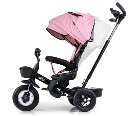 Milly Mally Tricycle Movi Black-Pink