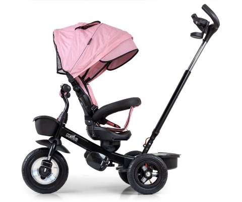 Milly Mally Tricycle Movi Black-Pink