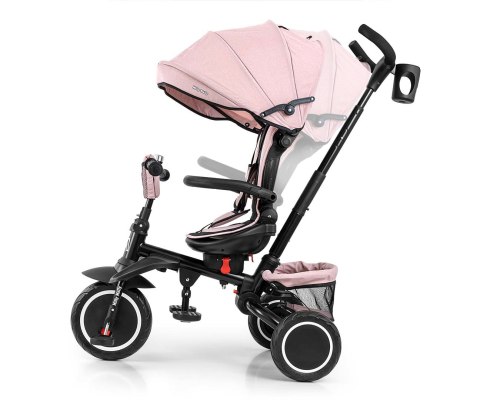 Milly Mally Rowerek Trójkołowy Stanley Rubber New Pink Milly Mally Rowerek Trójkołowy Stanley Rubber New Pink