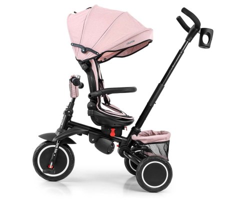 Milly Mally Rowerek Trójkołowy Stanley Rubber New Pink Milly Mally Rowerek Trójkołowy Stanley Rubber New Pink