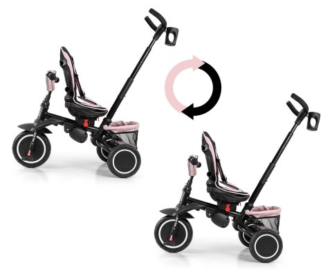 Milly Mally Rowerek Trójkołowy Stanley Rubber New Pink Milly Mally Rowerek Trójkołowy Stanley Rubber New Pink