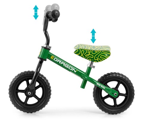 Milly Mally Rowerek biegowy Dragon Green Milly Mally Rowerek biegowy Dragon Green