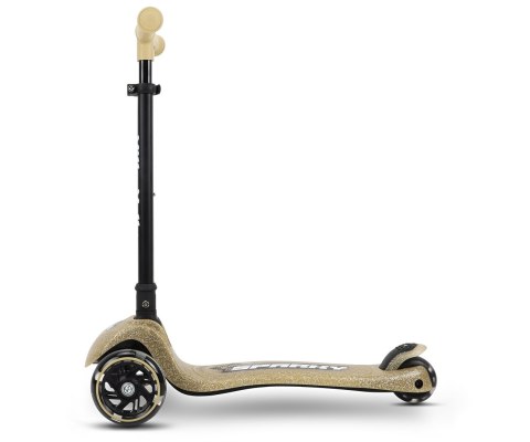Hulajnoga trójkołowa balansowa Scooter Sparky Champagn Milly Mally Hulajnoga trójkołowa balansowa Scooter Sparky Champagn Milly Mally
