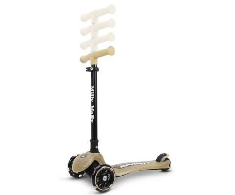 Hulajnoga trójkołowa balansowa Scooter Sparky Champagn Milly Mally Hulajnoga trójkołowa balansowa Scooter Sparky Champagn Milly Mally